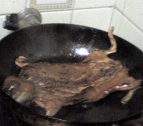 ネズミのソテー